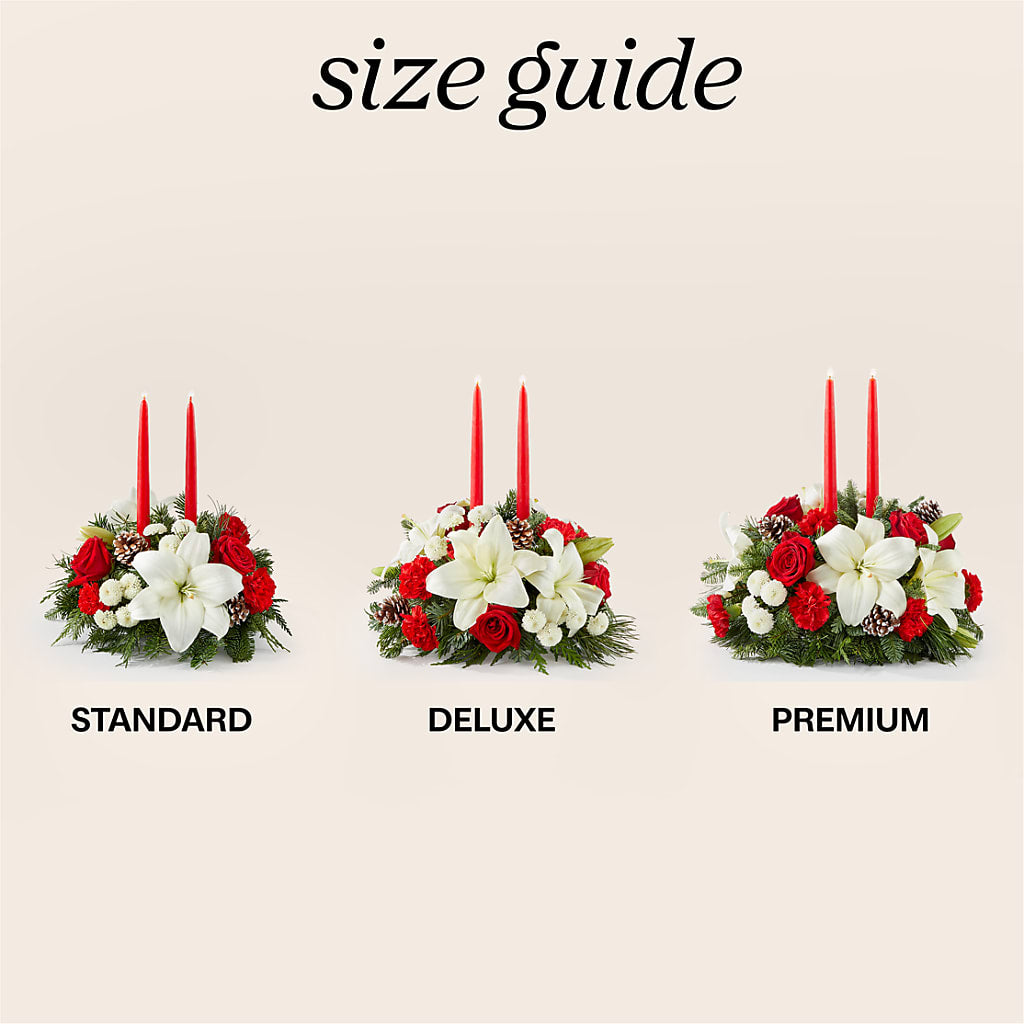 Seasonal Festivities Centerpiece –  Showcase Flowers, San Francisco CA