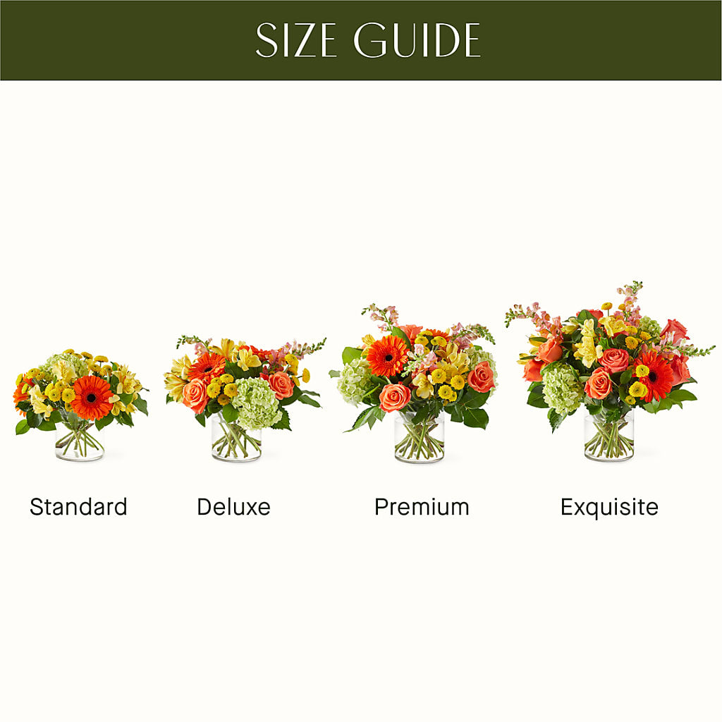 Autumn Sunshine Bouquet –  Showcase Flowers, San Francisco CA