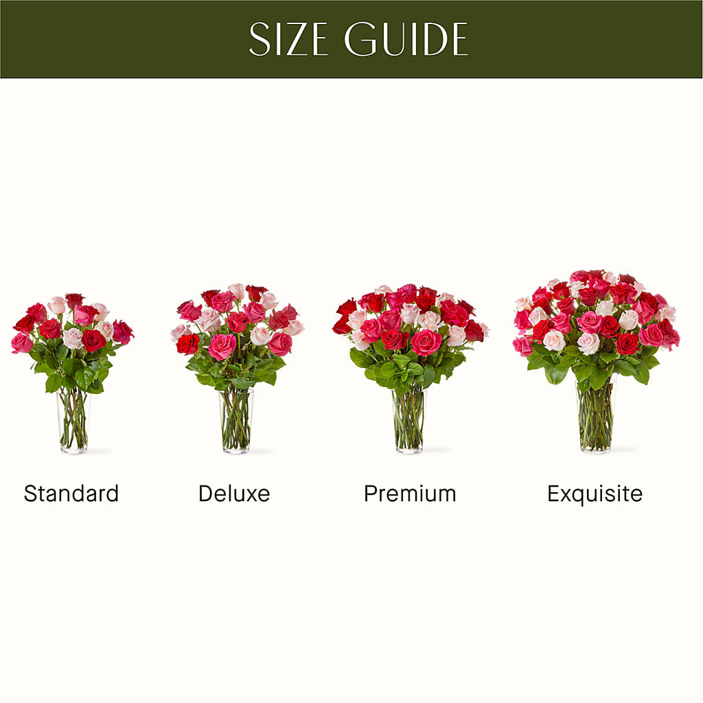 Charming Rose Bouquet –  Showcase Flowers, San Francisco CA