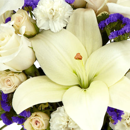 Sapphire Rush Bouquet –  Showcase Flowers, San Francisco CA