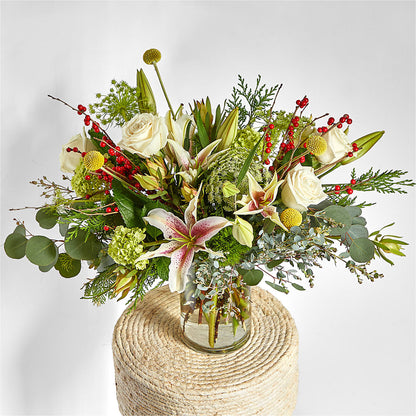 Berry & Bright Bouquet –  Showcase Flowers, San Francisco CA
