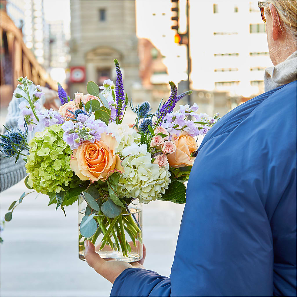 Porch Swing Bouquet –  Showcase Flowers, San Francisco CA
