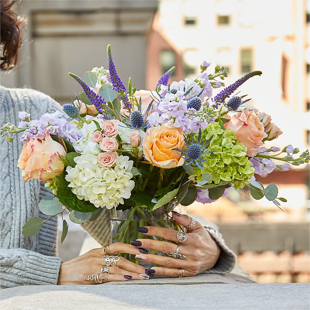 Porch Swing Bouquet –  Showcase Flowers, San Francisco CA