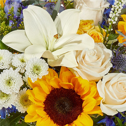 Wonderfully Sunny Bouquet –  Showcase Flowers, San Francisco CA