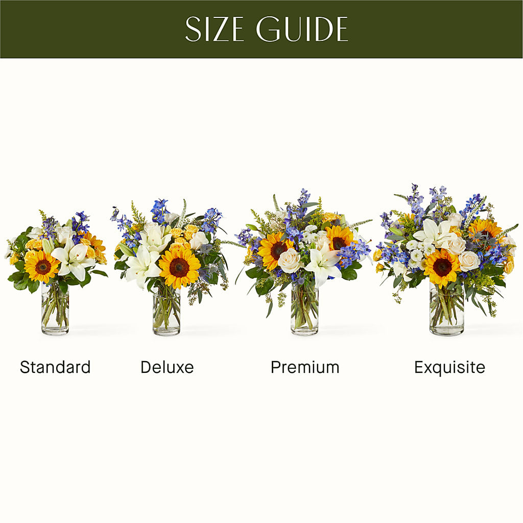 Wonderfully Sunny Bouquet –  Showcase Flowers, San Francisco CA