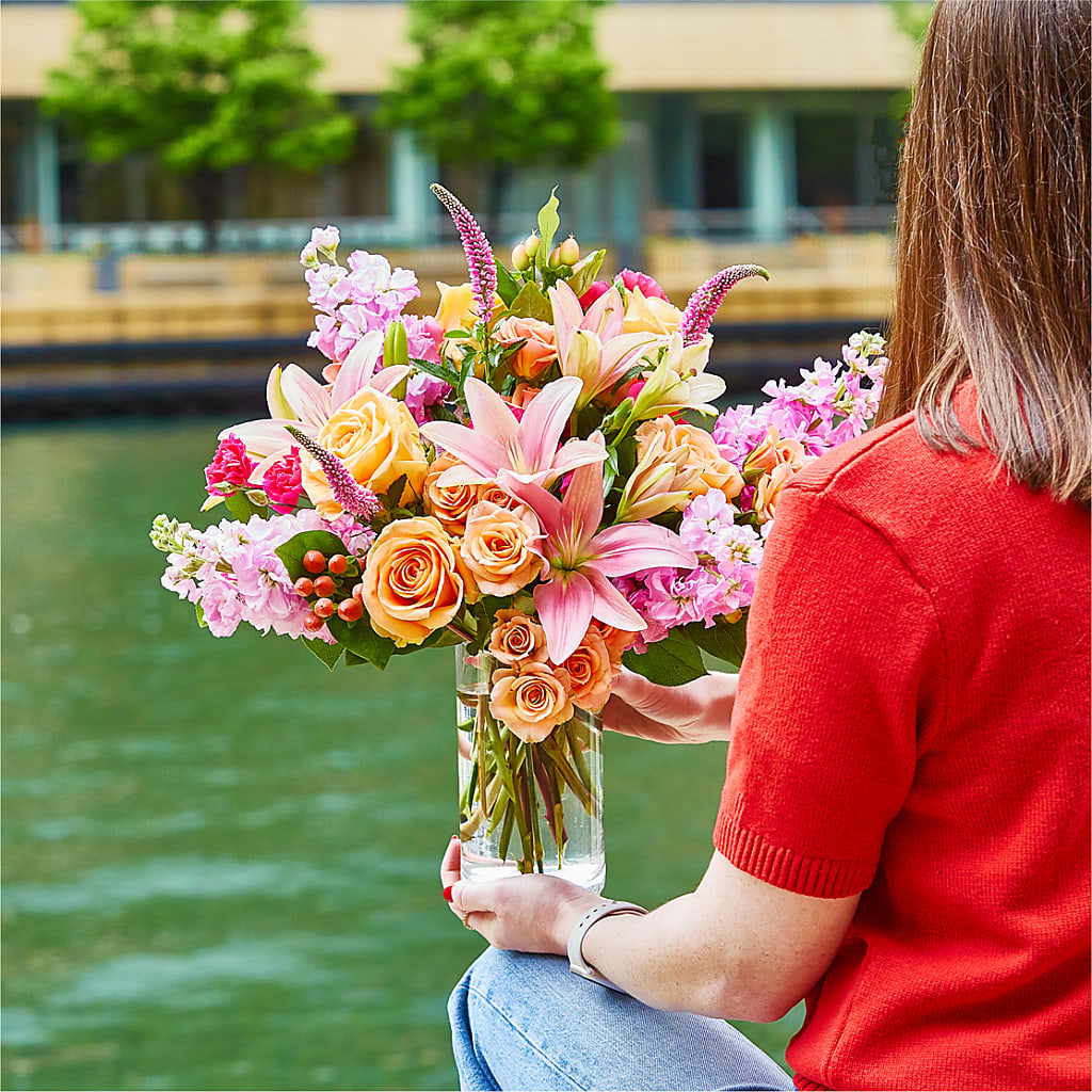 Bisous Bouquet –  Showcase Flowers, San Francisco CA