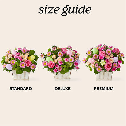 Get Eggcited Basket –  Showcase Flowers, San Francisco CA