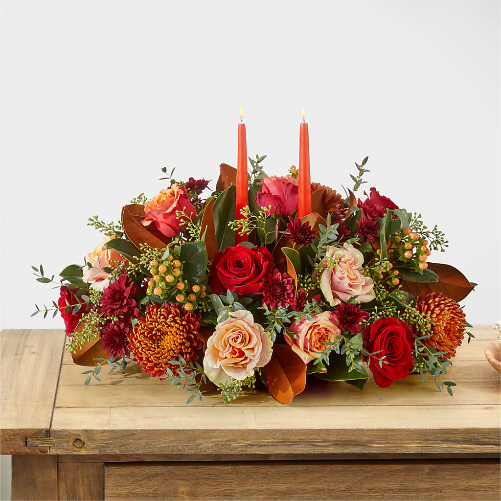 Gather Near Centerpiece –  Showcase Flowers, San Francisco CA