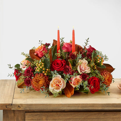 Gather Near Centerpiece –  Showcase Flowers, San Francisco CA