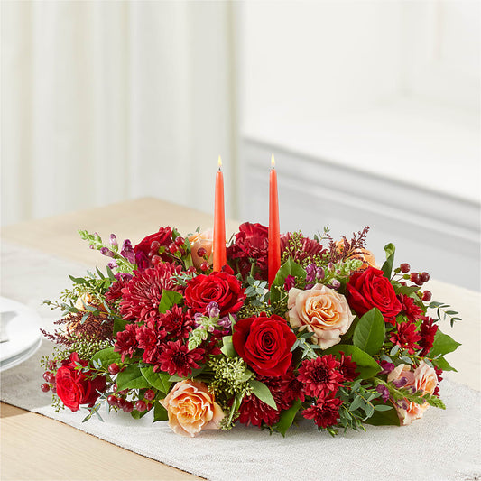 Most Thankful Centerpiece –  Showcase Flowers, San Francisco CA