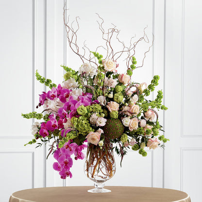 Soft Sophistication Arrangement –  Showcase Flowers, San Francisco CA