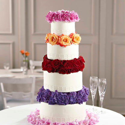 Infinite Love Cake Décor –  Showcase Flowers, San Francisco CA
