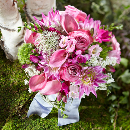 Pink Profusion Bouquet –  Showcase Flowers, San Francisco CA
