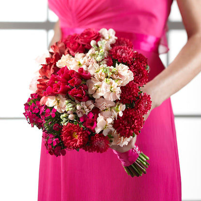 Pink Effervescence Bouquet –  Showcase Flowers, San Francisco CA