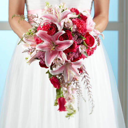 Lily & Rose Bouquet –  Showcase Flowers, San Francisco CA