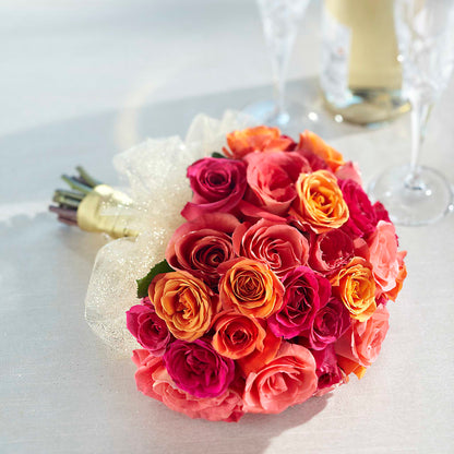 Sweet Roses Bouquet –  Showcase Flowers, San Francisco CA