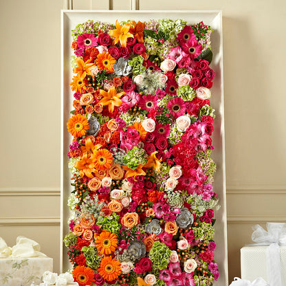 Fresh Picked Floral Wall –  Showcase Flowers, San Francisco CA