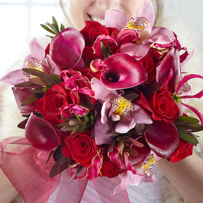 Heart of Hearts Bouquet –  Showcase Flowers, San Francisco CA