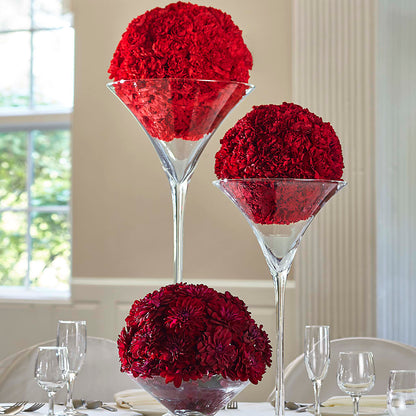 Our Special Vows Centerpiece –  Showcase Flowers, San Francisco CA