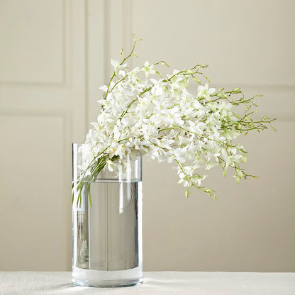 White Dendrobium Bouquet –  Showcase Flowers, San Francisco CA