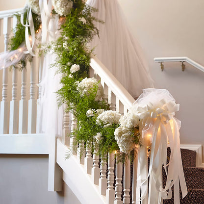Champagne Dreams Garland –  Showcase Flowers, San Francisco CA